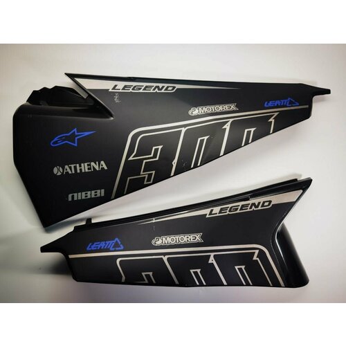 Облицовка боковая задняя Legend 300 компл Черный синий арт 103287-3 3250₽