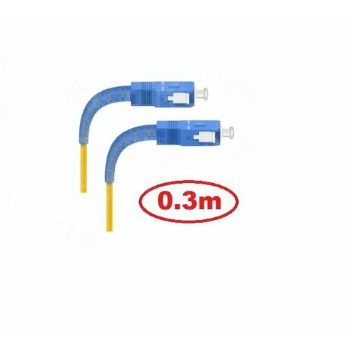 Патч-корд оптический simplex SCUPC SM 03m 1 шт 170₽