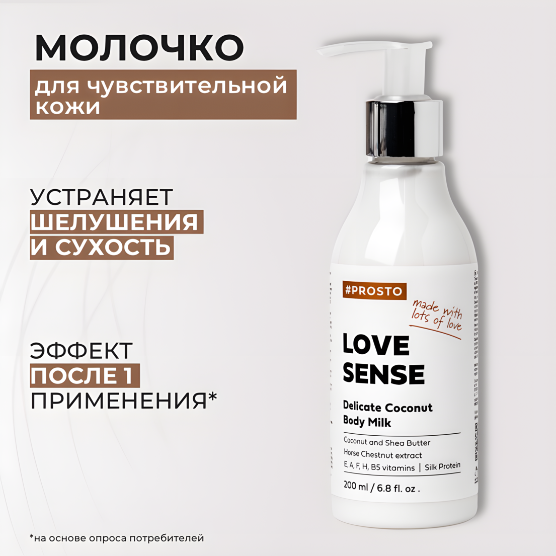 Питательное молочко для...