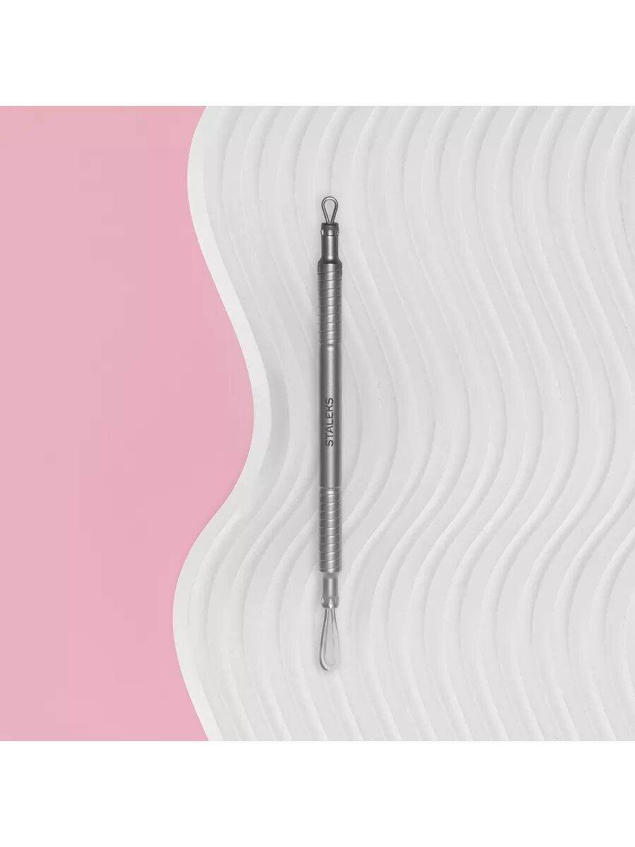 Петля Staleks Pro 20/1 Beauty & Care, косметологическая, для лица, нержавеющая сталь