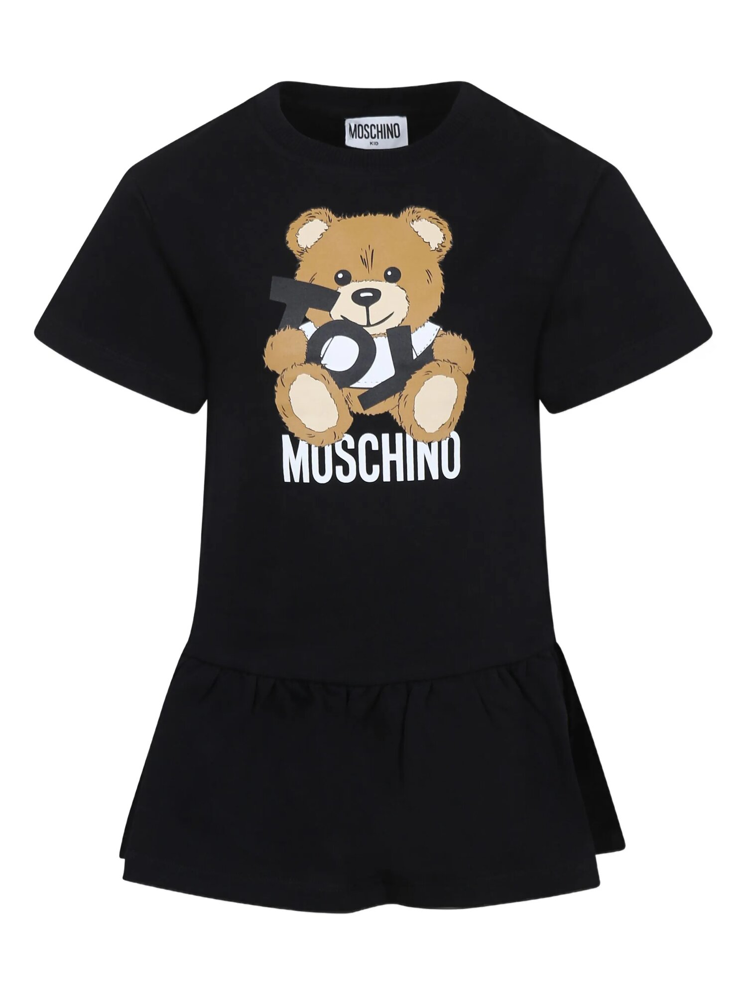 Платье MOSCHINO Teddy Bear, размер 10 лет, черный