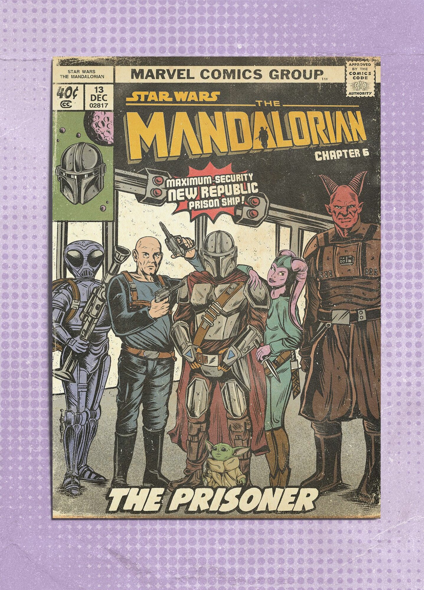 Открытка Star Wars: Mandalorian. Chapter 06 The Prisone