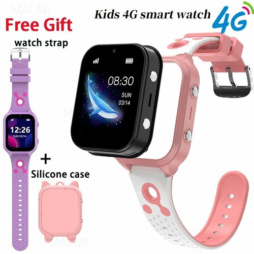 Xiaomi Mijia Kid 4G умные часы для детей Pink European version 4663₽