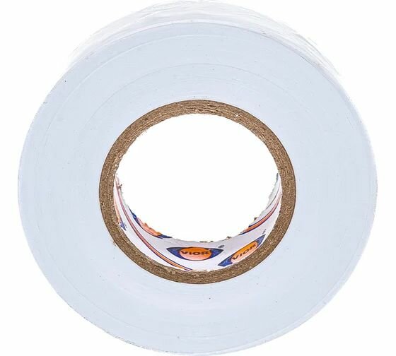 Изолента ПВХ AVIORA 15 мм, 20 м, белая 6шт — фото 1