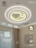 Люстра LED, 2 формы: круглая, квадратная, 3 режима освещения, для детской, спаль...