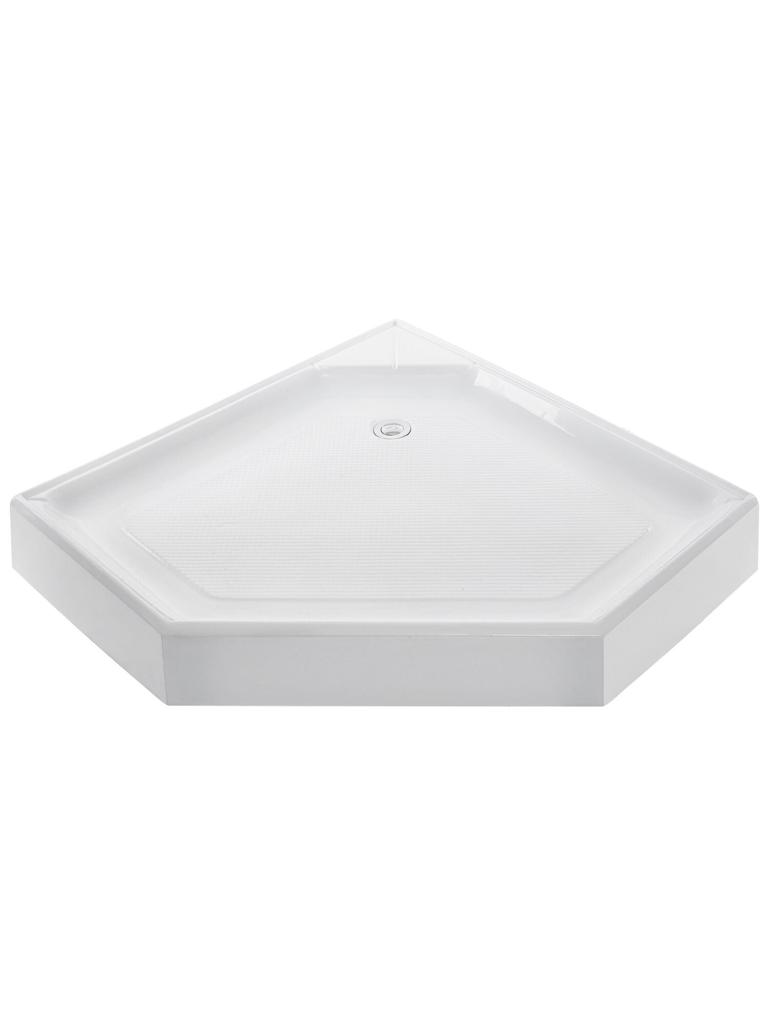 Душевой поддон WEMOR (RIVER) 90/14 P 90x90x15 низкий трапеция белый