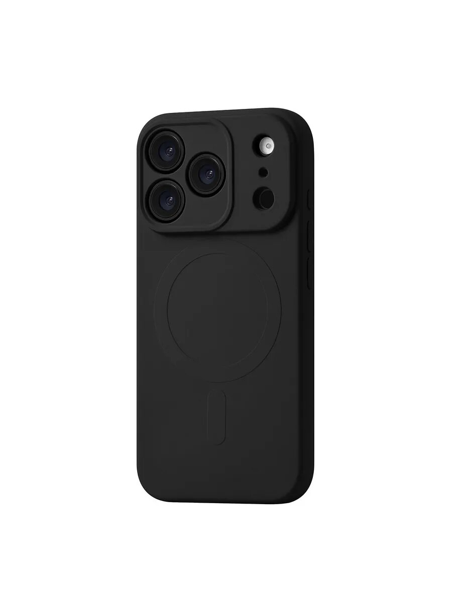 Чехол на iPhone 17 Pro ROCKET Sense, магнитный, цвет: черный — фото 1