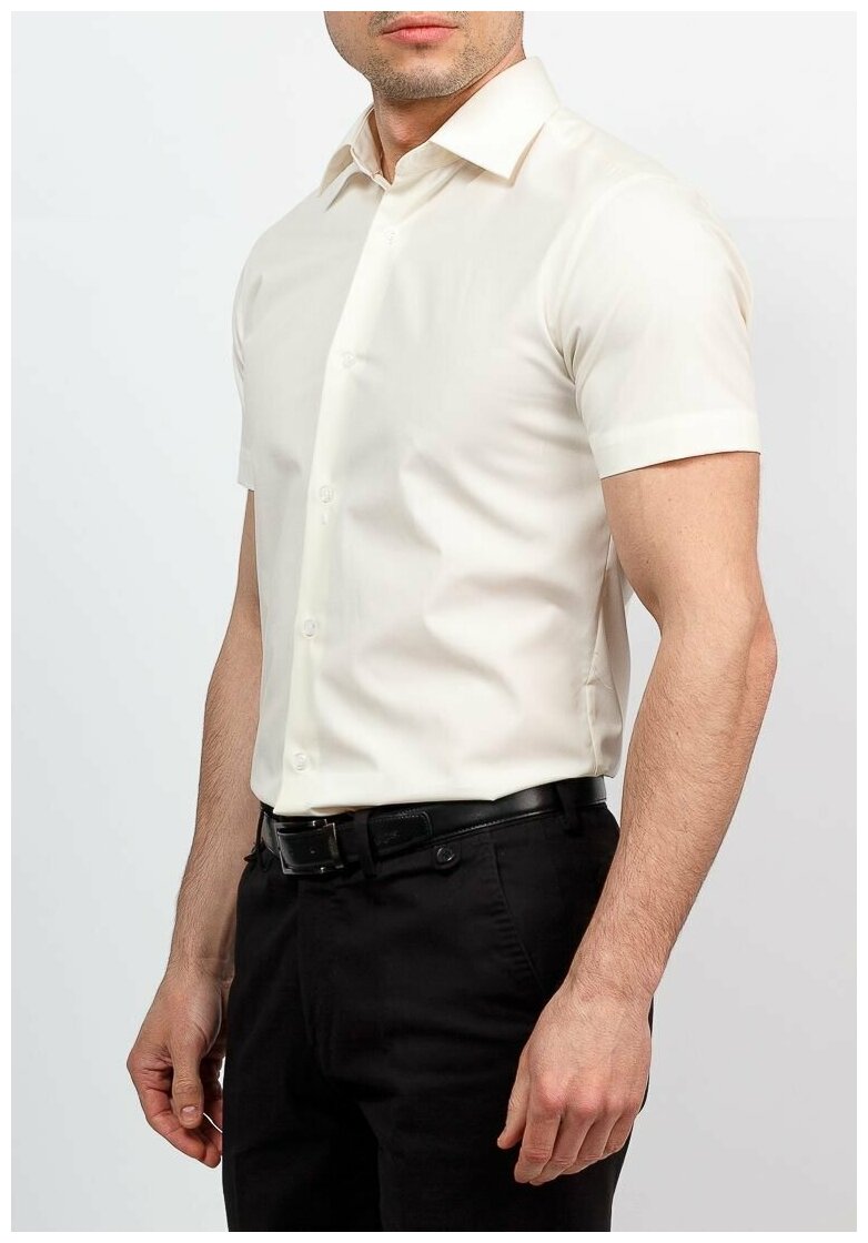 Рубашка мужская короткий рукав GREG 510/309/CRL/ZV 