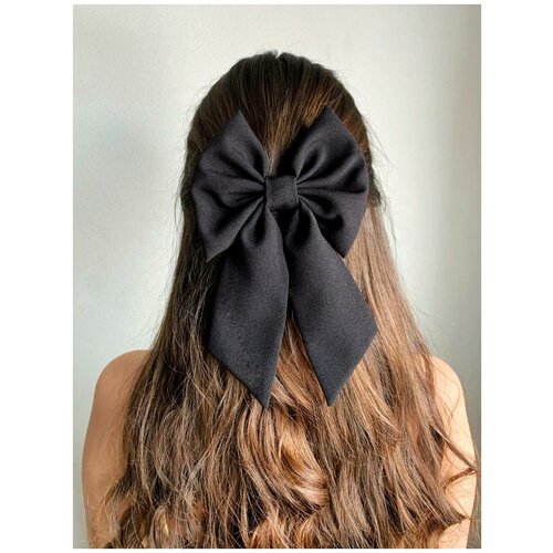 Бант для волос на заколке