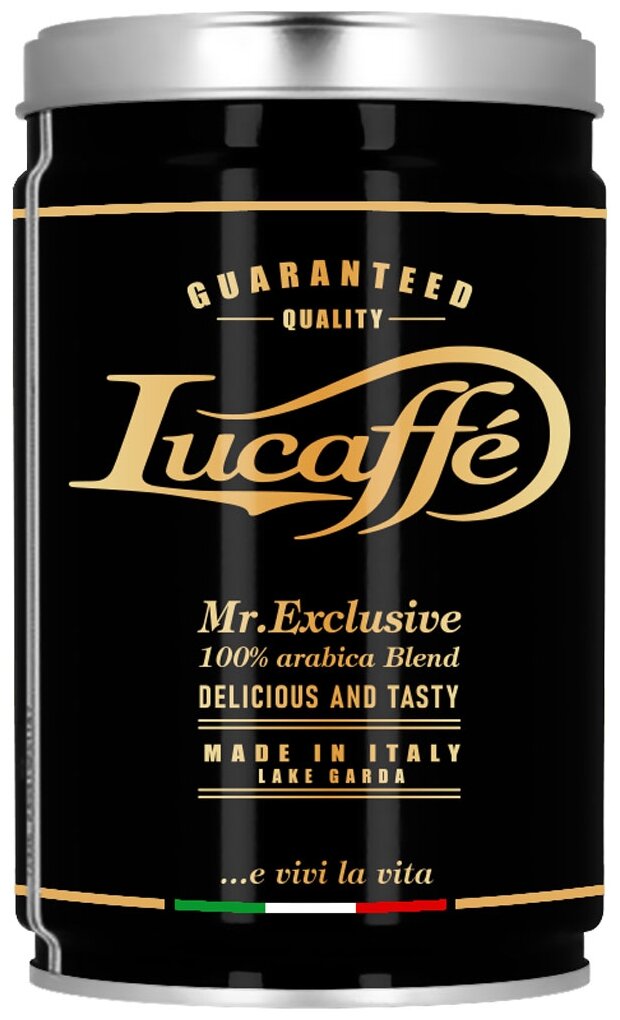 Кофе молотый Lucaffe Mr.Exclusive 250г ж/б 100% арабика