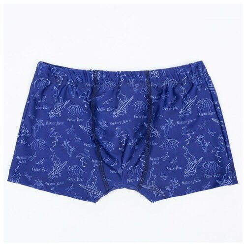 фото Плавки для мальчика, цвет т.синий, рост 122 см rusexpress