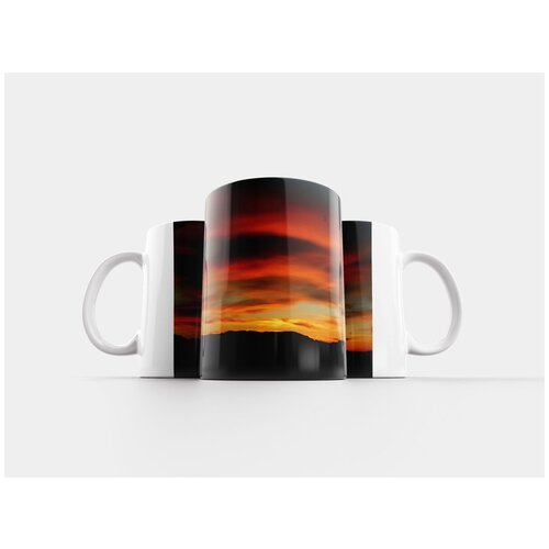 фото Кружка "аризона, заход солнца, красное небо" 320 мл lotsprints