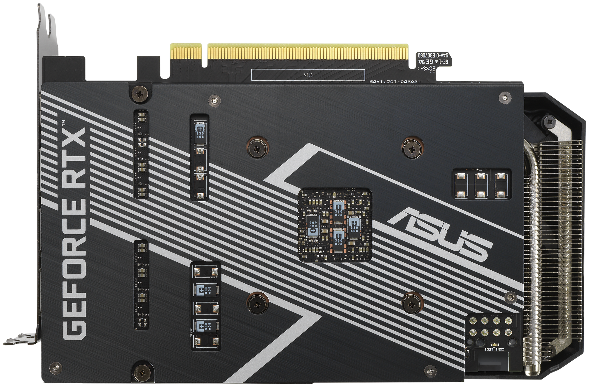 Видеокарта PCI-E ASUS 12GB GDDR6 192bit 8nm 1320/15000MHz HDMI/3*DP - фото №3