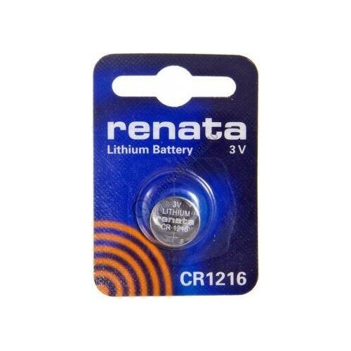 Э/П Батарейка CR1216 Renata, 2 шт. в комплекте