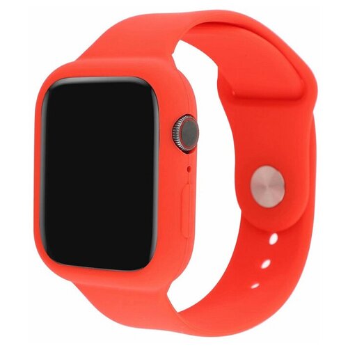 Ремешок для Apple Watch / 44mm CBIW71 / силикон / red