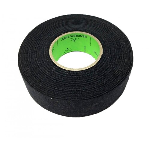 фото Хоккейная лента для клюшки renfrew черная 24 мм х 25 м