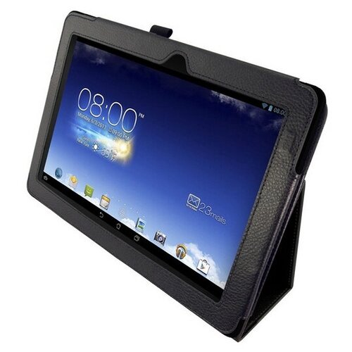 фото Чехол mypads для asus zenpad s 8.0 z580ca/z580c с подставкой-клипсой из исскуственной кожи черный