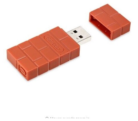 Беспроводной USB-адаптер 8BitDo (коричневый)