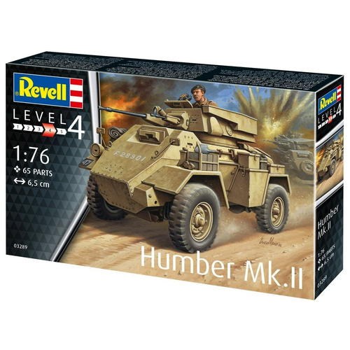 Сборная модель Revell Humber Mk.II, 03289 1:76 сборная модель revell kenworth t600 07446 1 32