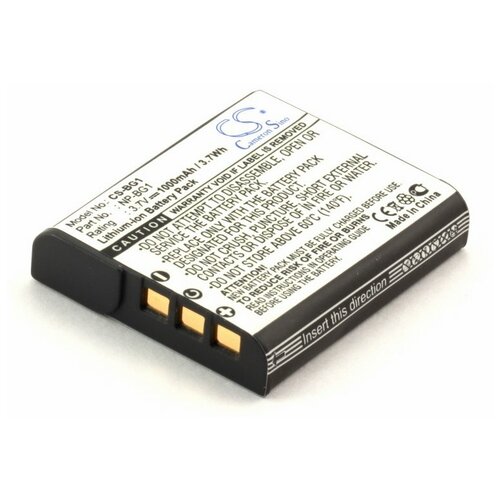 аккумулятор для видеокамеры sony np bg1 np fg1 cs bg1 3 7v 1400mah код mb077129 Аккумулятор для фото и видеокамеры Sony NP-BG1, NP-FG1