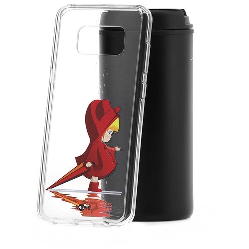 фото Чехол на samsung galaxy s8 plus kruche print девочка с зонтом кruче