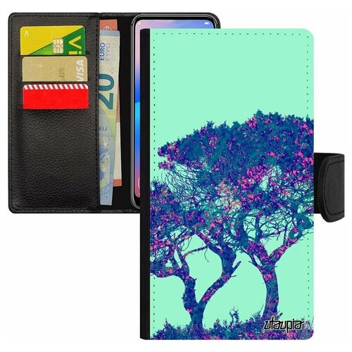 фото Чехол книжка на смартфон apple iphone 7, "гренадил" флора африка utaupia