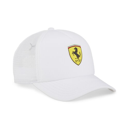 Бейсболка PUMA Ferrari Race Trucker Cap, белый