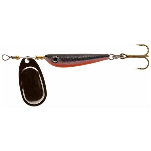 фото Блесна wake spinner aura minnow 9g black silver