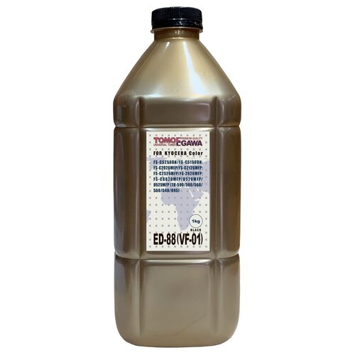Тонер для kyocera fs color универсал тип ed-88 (vf-01) (фл,1кг,ч,tomoegawa ) gold atm
