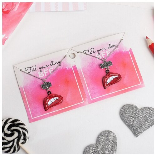 фото Подвеска, красный случай