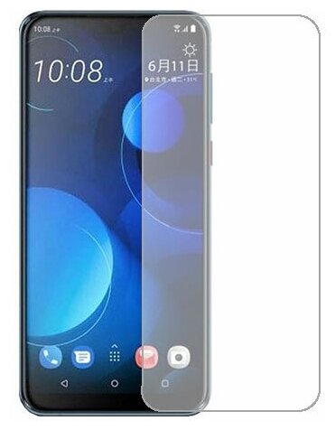 HTC Desire 19+ защитный экран Гидрогель Прозрачный (Силикон) 1 штука