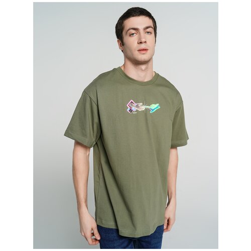 фото Футболка твое 79217 размер xl, хаки