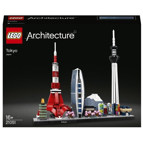 Конструктор LEGO Architecture 21051 Токио, 547 дет. конструктор lego architecture 21035 музей соломона гуггенхайма 744 дет