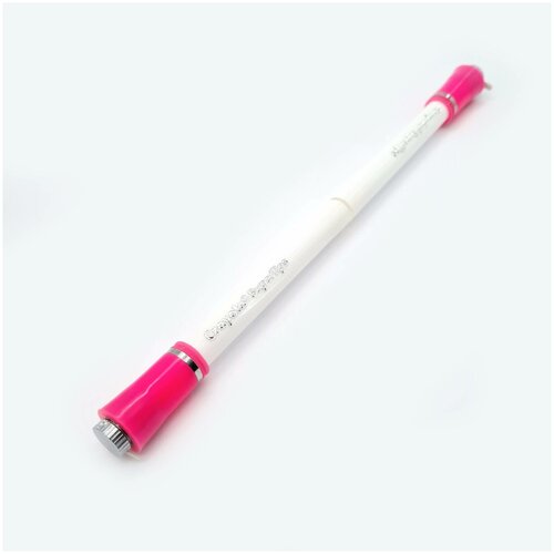 Ручка трюковая Penspinning Glowing LED ярко-розовый