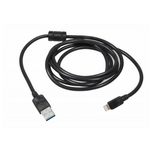 Кабель USB - Lightning MD818ZM/A (черный, 100 см) кабель угловой usb apple 8 pin hoco upl11 черный