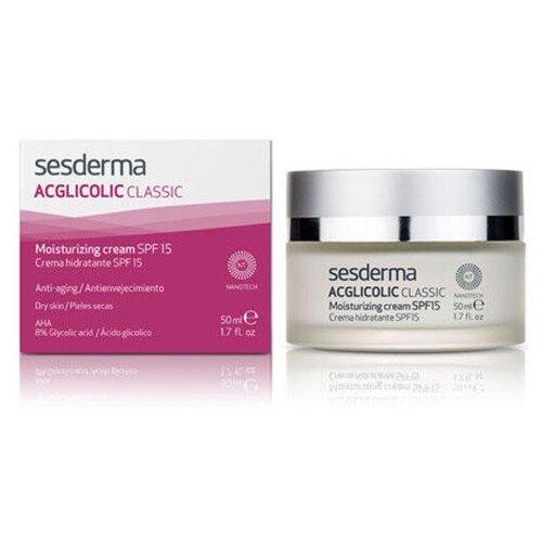 Крем SESDERMA Увлажняющий СЗФ 15, Acglicolic, 50 мл