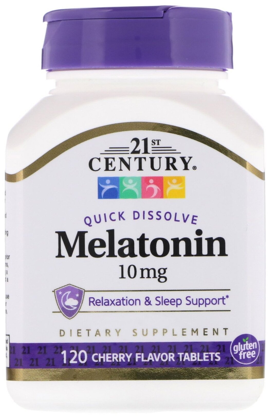 Таблетки растворимые 21st Century Melatonin 10 мг