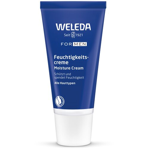 Weleda крем увлажняющий мужской, 30 мл/50 г косметика для мужчин weleda увлажняющий мужской крем 30 мл