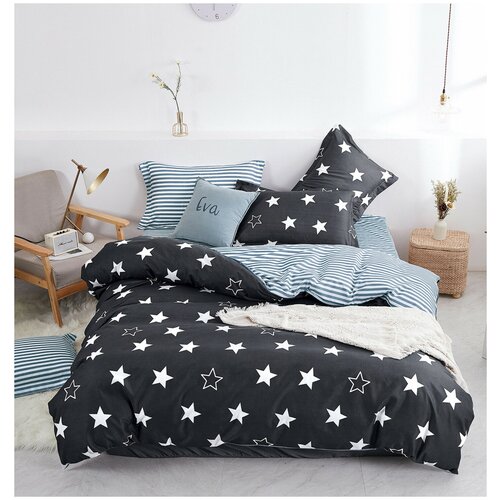 фото Комплект постельного белья dream fly 2 спальный микросатин tango