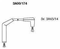 Комплект проводов зажигания Bremi 3A00174 для Chevrolet Matiz, Spark; Daewoo Matiz