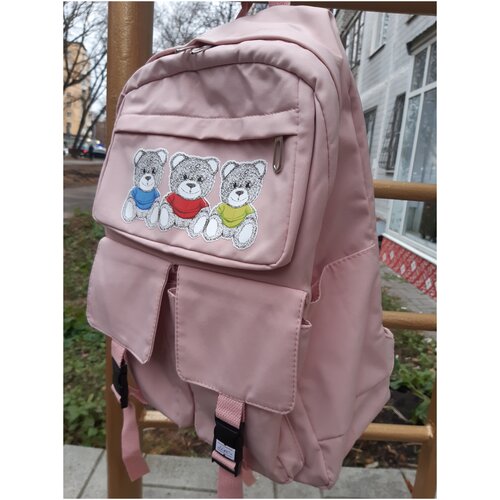 Рюкзак для девочки розового цвета 