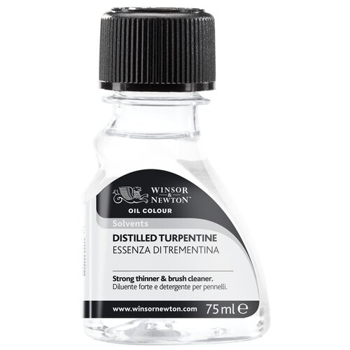 Winsor & Newton Distilled Turpentine, 75 мл, бесцветный