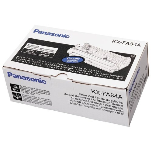 Panasonic KX-FA84A фотобарабан (KX-FA84A/A7) черный 10000 стр (оригинал) фотобарабан colortek kx fa84a для panasonic kx fl511 512 513ru м513ru 543ru m563ru 663ru 10к