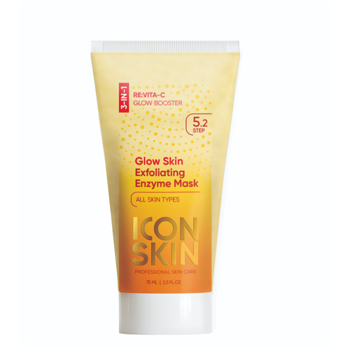 Энзимная очищающая маска-гоммаж Icon Skin Glow Skin, 75 мл