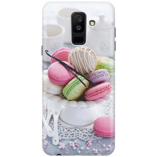 фото Gosso ультратонкий силиконовый чехол-накладка для samsung galaxy a6 plus (2018) с принтом "из парижа"