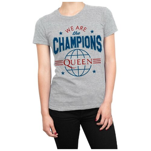 Футболка DreamShirts We are the Champions Женская серая S