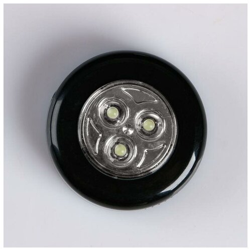 Фонарь-светильник Мастер К. Touch, 1 Вт, 3 LED, 3 ААА, клейкая основа, 6.5 х 6.5 см 5105950