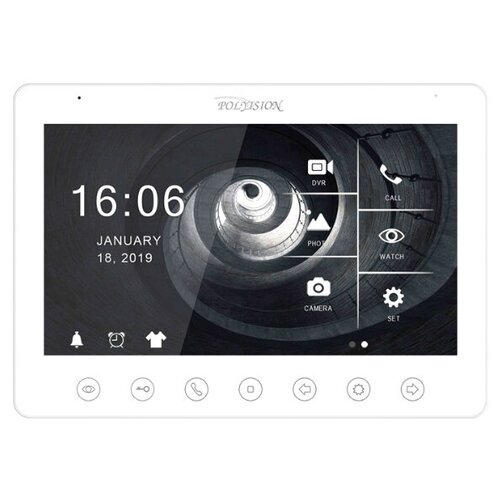 PVD-10M-HD v.8.1 Домофон 10.1; Сенсорные кнопки