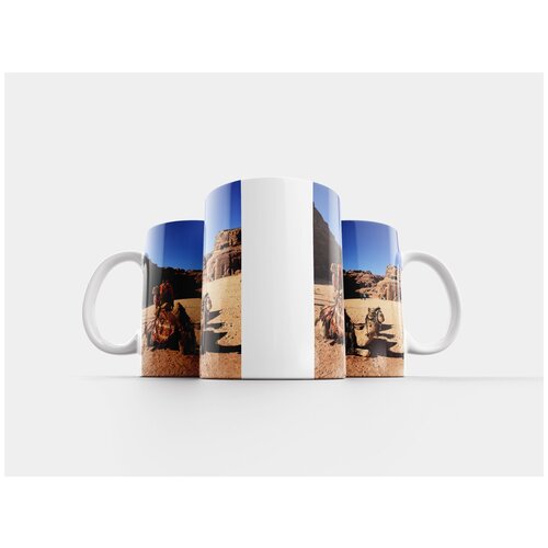 фото Кружка "верблюд, путешествовать, пустыня" 320 мл lotsprints