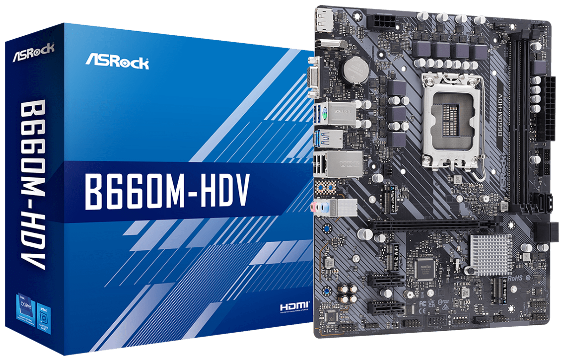 Материнская плата ASRock B660M-HDV